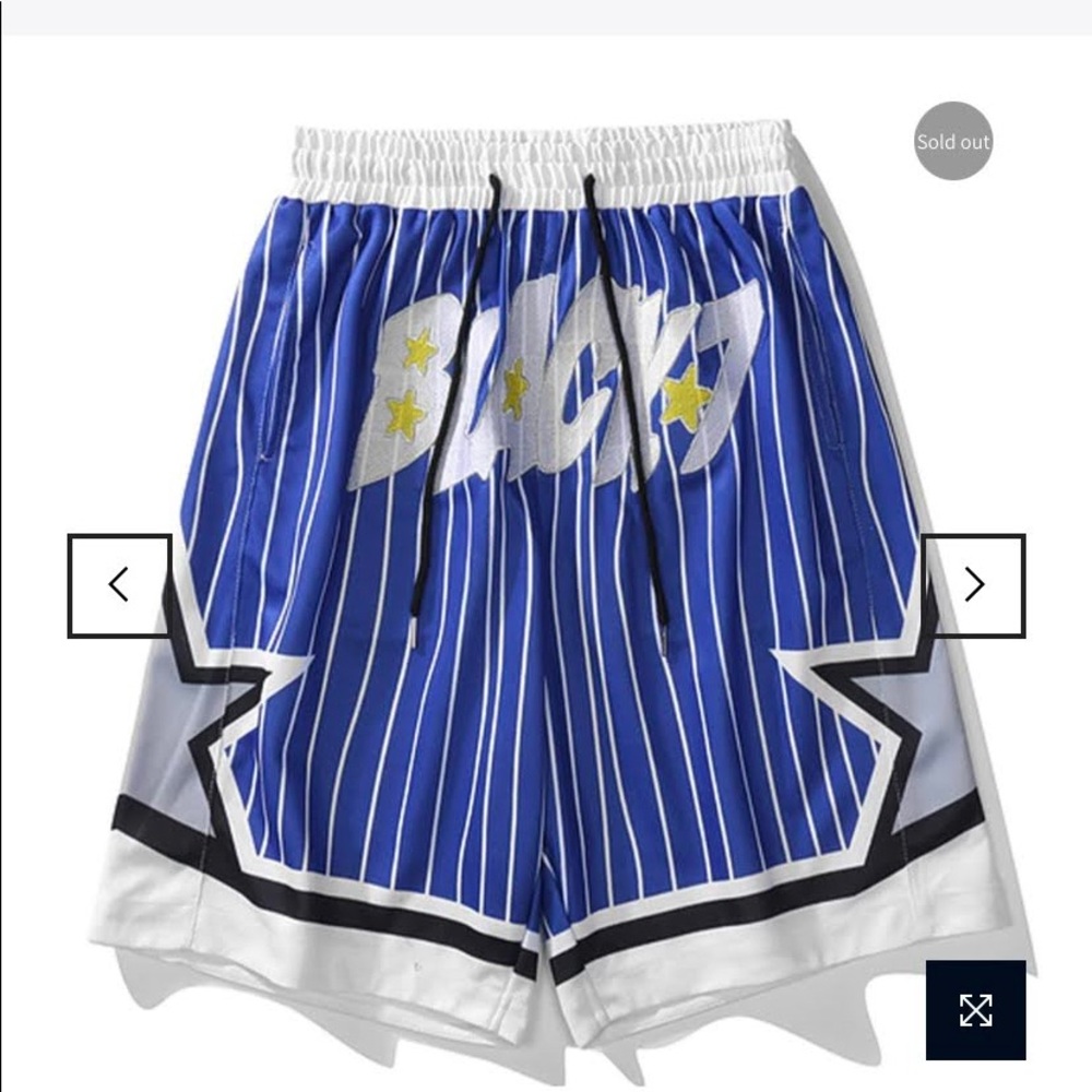 Aelfric Eden striped shorts
